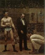 Thomas Eakins Prizefights oil